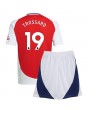 Arsenal Leandro Trossard #19 Hjemmedraktsett Barn 2024-25 Korte ermer (+ bukser)